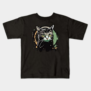 Graffiti Paint Cat Creative Inspiration Kids T-Shirt